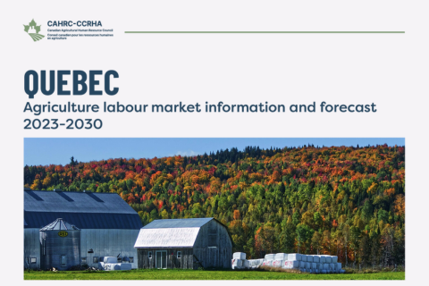 QUEBEC - Agriculture labour market information and forecast 2023-2030 ...